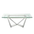 Dodejte Vašemu interiéru luxus a světlý design s moderním jídelním stolem Urbano ze skla