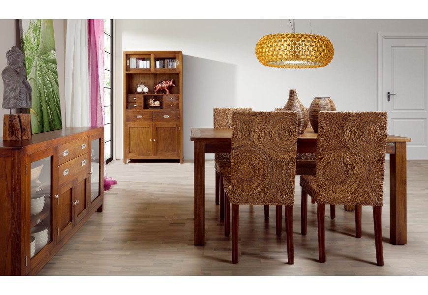 Luxusní jídelní sestava FLASH v koloniálním stylu