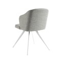 Jednoduchost a elegance - moderní šedá jídelní židle Urbano