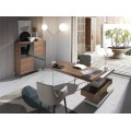 Moderní nábytek a italský design - exkluzivní pracovna s natruálním nádechem nábytku Forma Moderna