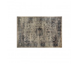 Designový ornamentální koberec Samira obdélníkového tvaru v hnědé barvě se vzorovaným motivem