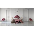 Luxusní glamour ložnicová sestava Pink dreams v art deco stylu