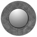 Stylové zrcadlo Meriss v industriálním stylu v šedé barvě