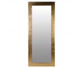 Vintage zrcadlo Barrata v obdélníkovém tvaru se zlatým rámem z kovu 209cm