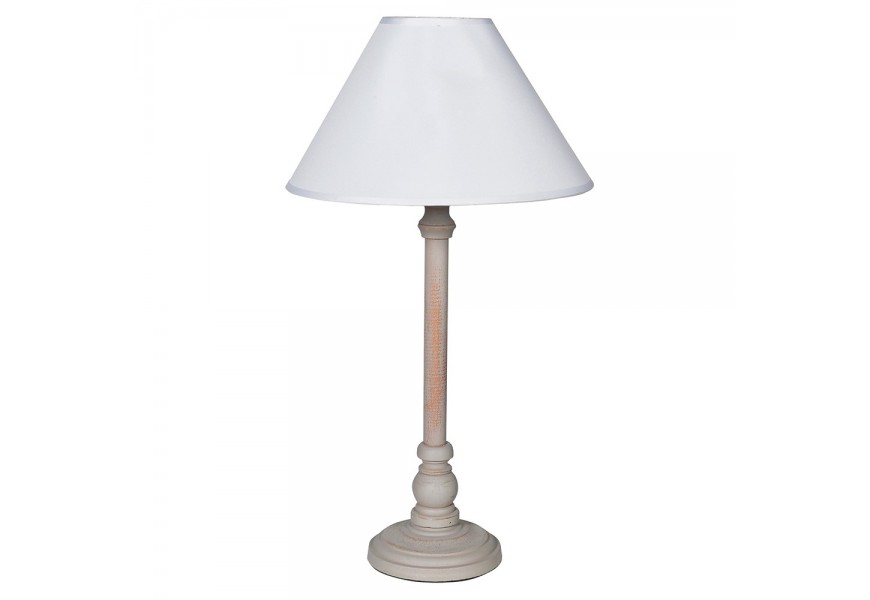 Stylov&aacute; stoln&iacute; lampa Taupe 47cm