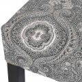 Stylové orientálni křeslo Coast z bavlněné potahové látky s paisley vzorem 89cm