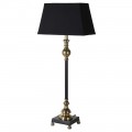 Designová stolní lampa Slim s černým stínítkem