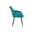 Designová židle Timeless Comfort tyrkysová