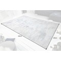 Vintage orientální koberec Adassil s abstraktním vzorem v odstínech modré se žlutými detaily 350 cm