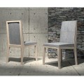 Moderní designová jídelní sestava Lyon z masivního dřeva