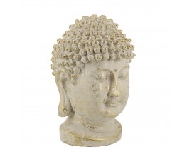 Designová orientální dekorace Siddhartha v béžově zlaté barvě 50 cm