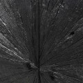 Designová moderní dvoudveřová skříňka Supernova s paprskovým designem dvířek v černé barvě 85 cm