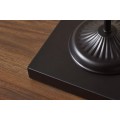 Designová stolní lampa Parrot se čtvercovou podstavou a dekorací v podobě růžového papouška 75 cm