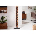Stylová vinotéka Barracuda 140cm Teak