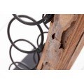 Stylová vinotéka Barracuda 140cm Teak