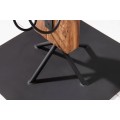Stylová vinotéka Barracuda 140cm Teak
