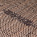 Luxusní etno obdélníkový koberec Rami z přírodní juty a bavlny s geometrickým motivem v béžově hnědých tónech 350 cm