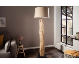 Designová stylová stojací lampa Treibholz