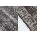 Stylový vintage obdélníkový bavlněný koberec Levante ve světle šedé barvě s ornamenty 240 cm