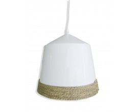 Závěsná lampa BLANCA CON CUERDA