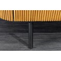 Art deco obdélníkový čtyřdveřový TV stolek Gatsby s bronzovým korpusem a zelenou mramorovou deskou Spider Green 160 cm
