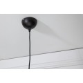 Stylová moderní závěsná lampa Cocoon černá