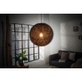 Stylová moderní závěsná lampa Cocoon černá