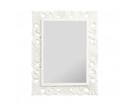 Zrcadlo NEW WHITE vintage 110x90cm