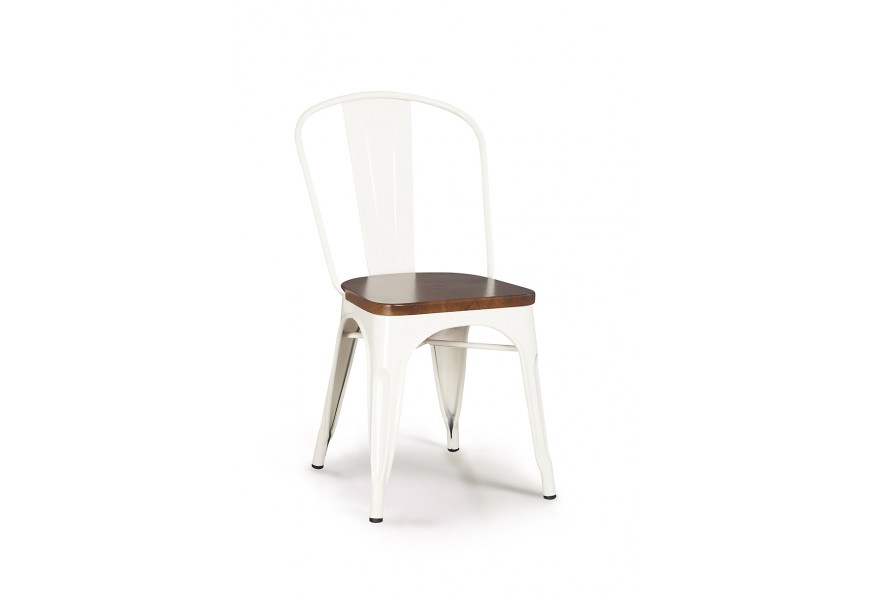 Stylová židle BRUSHED BLANCA