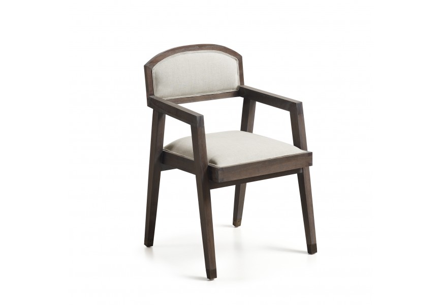 Luxusní stylová židle SPARTAN s područkami čalouněná