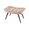 Designová taburetka Scandinavia šampaňská 61cm
