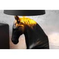 Extravagantní stylová stojací lampa Black Beauty černá 130cm