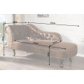 Luxusní lenoška Chesterfield Brown Antik Look