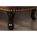 Luxusní lenoška Chesterfield Brown Antik Look