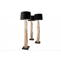 Designová originální stojací lampa Rousilique 175 cm z naplaveného dřeva