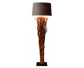Designová luxusní stojací lampa Euphoria 175cm hnědá