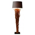 Designová luxusní stojací lampa Euphoria 175cm hnědá