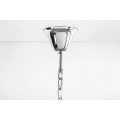 Luxusní řetízkový stříbrný lustr Razo II 70cm