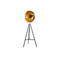 Stylová stojací lampa Big studio 160cm černá / zlatá