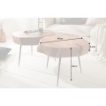 Designový moderní příruční stolek Terra 1ks