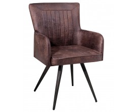 Stylová židle Roadster hnědá