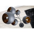 Luxusní moderní stojací lampa Magma 170cm zlatá