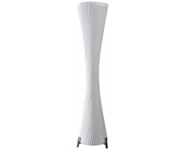 Luxusní moderní stojací lampa Helix L 160cm bílá
