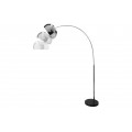 Designová moderní stojací lampa Big Bow II 170-205 cm chrom