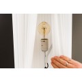 Moderní elegantní stojací lampa Salone 200cm bílá