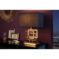 Designová stolní lampa Tulsa zlatá