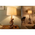 Designová stylová stolní lampa Marinero 85cm přírodní krémová
