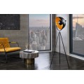 Designová originální stojací lampa Studio 140cm zlatá