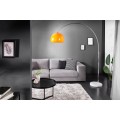 Designová jedinečná stojací lampa Big Bow II oranžová 175 - 205cm