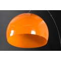 Designová jedinečná stojací lampa Big Bow II oranžová 175 - 205cm